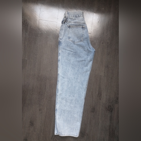 Acid Wash Straight Leg Jean - Picture 5 of 12